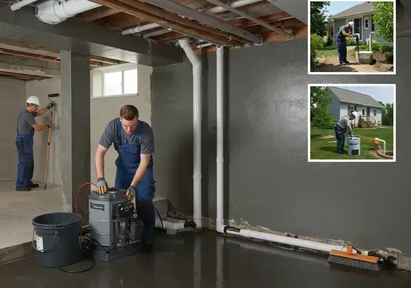 Basement Waterproofing and Flood Prevention process in Grundy County, MO